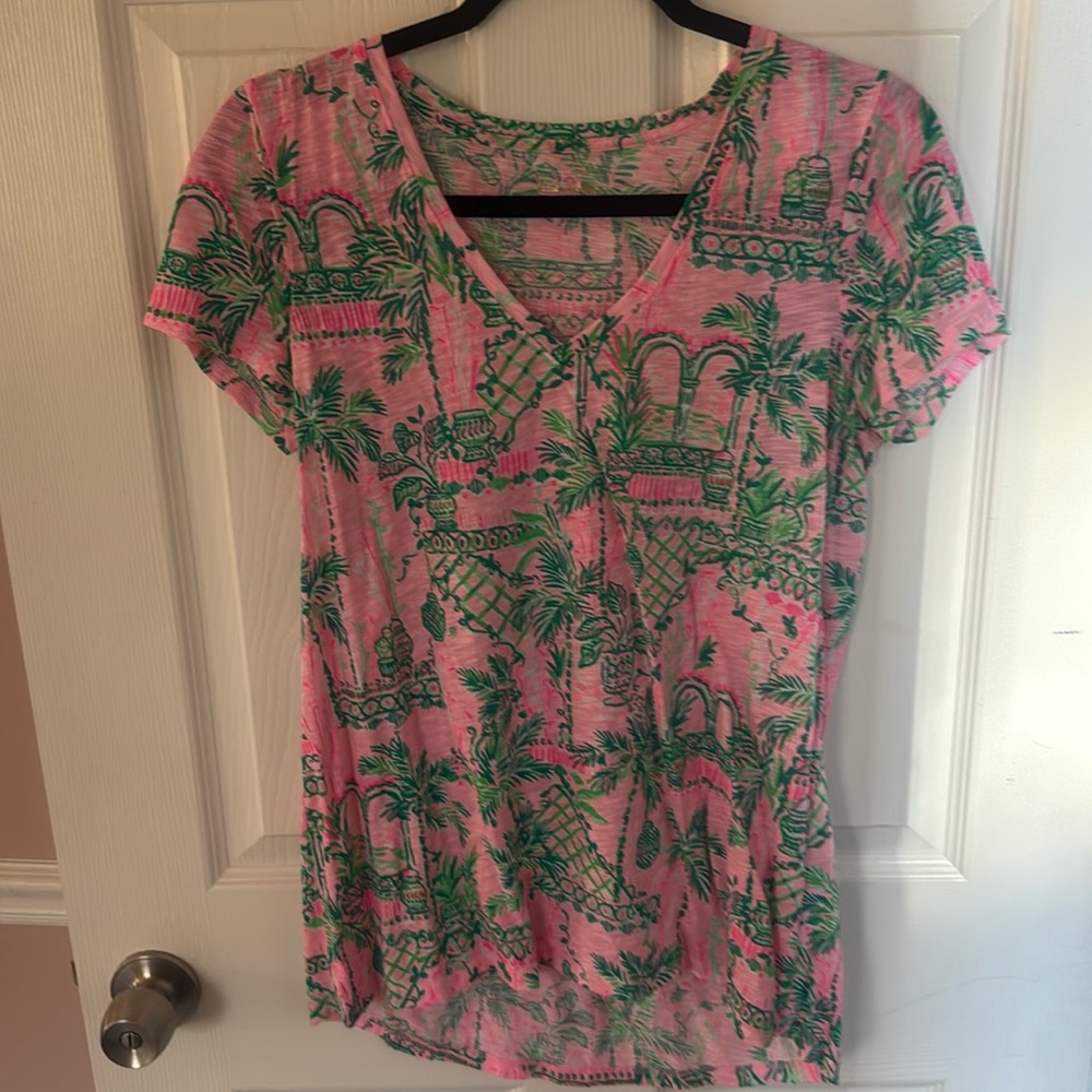 Worn Once Lilly Pulitzer Etta Tshirt Small